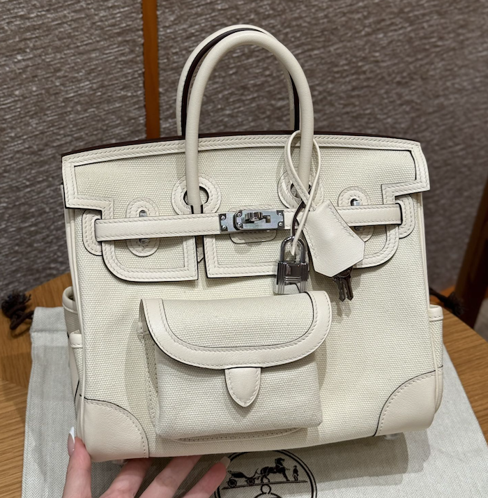 Elegant Hermes Birkin Bag Replica in Hermes Cargo Birkin 25 Cm Replica 