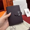 Hermes Raisin Epsom Bearn Compact Wallet PHW