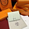 Hermes Vert Fizz Epsom Bearn Compact Wallet PHW
