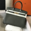 Hermes Birkin 35CM Clemence Leather Olive Green