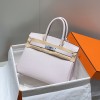 Hermes Birkin 35CM Clemence Leather Mauve Pale