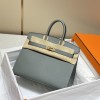 Hermes Birkin 25CM 30CM 35CM Epsom Leather Vert Amande