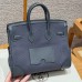 Hermes Birkin Cargo 25 Girs Misty Swift And Canvas PHW