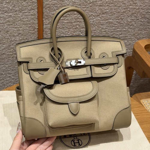 Best replica Hermes Birkin Cargo 25 - Beige Marfa Swift And Canvas