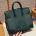 Hermes Birkin Cargo 25 Vert Moyen Swift And Canvas PHW