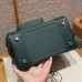 Hermes Birkin Cargo 25 Vert Moyen Swift And Canvas PHW