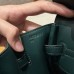 Hermes Birkin Cargo 25 Vert Moyen Swift And Canvas PHW