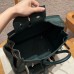 Hermes Birkin Cargo 25 Vert Moyen Swift And Canvas PHW