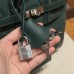 Hermes Birkin Cargo 25 Vert Moyen Swift And Canvas PHW