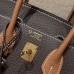 Hermes Birkin 25CM Clemence Leather Chocolate / Gold