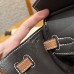 Hermes Birkin 25CM Clemence Leather Chocolate / Gold