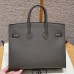 Hermes Birkin 25 in Etain Epsom Leather PHW