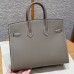 Hermes Birkin 25 in Etoupe Epsom Leather GHW