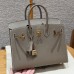Hermes Birkin 25 in Etoupe Epsom Leather GHW