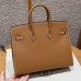 Hermes Birkin 25 in Gold Epsom Leather GHW Hermes Birkin 25 in Gold Epsom Leather GHW