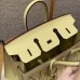 Hermes Birkin 25 in Jaune Poussin Epsom Leather GHW