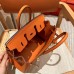 Hermes Birkin 25 in Orange Epsom Leather PHW