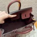 Hermes Birkin 25 in Rouge H Epsom Leather PHW
