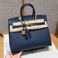 Best Replica Hermes Birkin 25 in Blue Saphir epsom leather - top quality and cheap price Best Replica Hermes Birkin 25 Blue Saphir epsom leather - top quality 2026