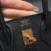 Hermes Birkin 25 in Swift Leather Black
