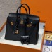 Hermes Birkin 25 in Swift Leather Black
