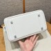Hermes Birkin 25 in Swift Leather White
