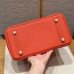Hermes Birkin 25 in Swift Leather Feu