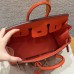 Hermes Birkin 25 in Swift Leather Feu