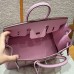 Hermes Birkin 25 in Swift Leather Mauve