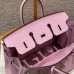 Hermes Birkin 25 in Swift Leather Mauve