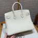 Hermes Birkin 25 in Swift Leather Nata Hermes Birkin 25 in Swift Leather Nata
