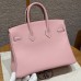Hermes Birkin 25 in Swift Leather Rose Sakura