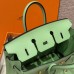 Hermes Birkin 25 in Swift Leather Vert Criquent