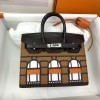 Hermes Brown Sac Faubourg Birkin 20 Sellier Limited Edition Bag