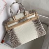 Hermes Himalayan Diamond Birkin 30 Niloticus Crocodile Skin