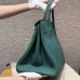 Hermes Birkin 40cm Bag in Malachite Togo Leather PHW
