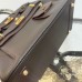 Hermes Birkin HAC 40 Multipocket in Ebene Togo Leather PHW