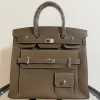 Hermes Birkin HAC 40 Multipocket in Etoupe Togo Leather PHW