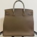 Hermes Birkin HAC 40 Multipocket in Etoupe Togo Leather PHW