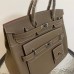 Hermes Birkin HAC 40 Multipocket in Etoupe Togo Leather PHW