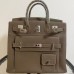 Hermes Birkin HAC 40 Multipocket in Etoupe Togo Leather PHW