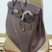Hermès Birkin 40 HAC Rock Ebene Evergrain Palladium Hardware Hermès Birkin 40 HAC Rock Ebene Evergrain Palladium Hardware