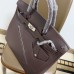 Hermès Birkin 40 HAC Rock Ebene Evergrain Palladium Hardware Hermès Birkin 40 HAC Rock Ebene Evergrain Palladium Hardware