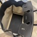 Hermes Black HAC Birkin 40cm Bag in Swift Leather with Wool PHW Hermes Black HAC Birkin 40cm Bag in Swift Leather with Wool PHW