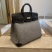 Hermes Black HAC Birkin 40cm Bag in Swift Leather with Wool PHW Hermes Black HAC Birkin 40cm Bag in Swift Leather with Wool PHW