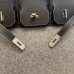 Hermes Black HAC Birkin 40cm Bag in Swift Leather with Wool PHW Hermes Black HAC Birkin 40cm Bag in Swift Leather with Wool PHW