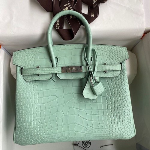 Replica Hermes Crocodile Birkin 25 Bag