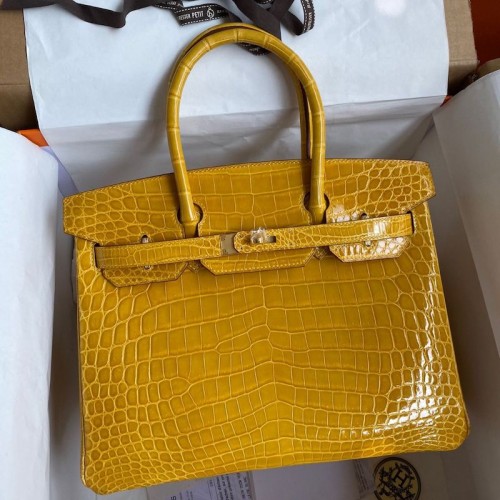 Replica Hermes Birkin 30 Crocodile Bag