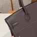 40cm Replica Hermes Birkin HAC Bag Chocolat Color