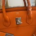 Hermes Orange HAC Birkin 40cm Bag in Togo Leather PHW Hermes Orange HAC Birkin 40cm Bag in Togo Leather PHW